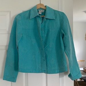 Blue Coldwater Creek Jacket